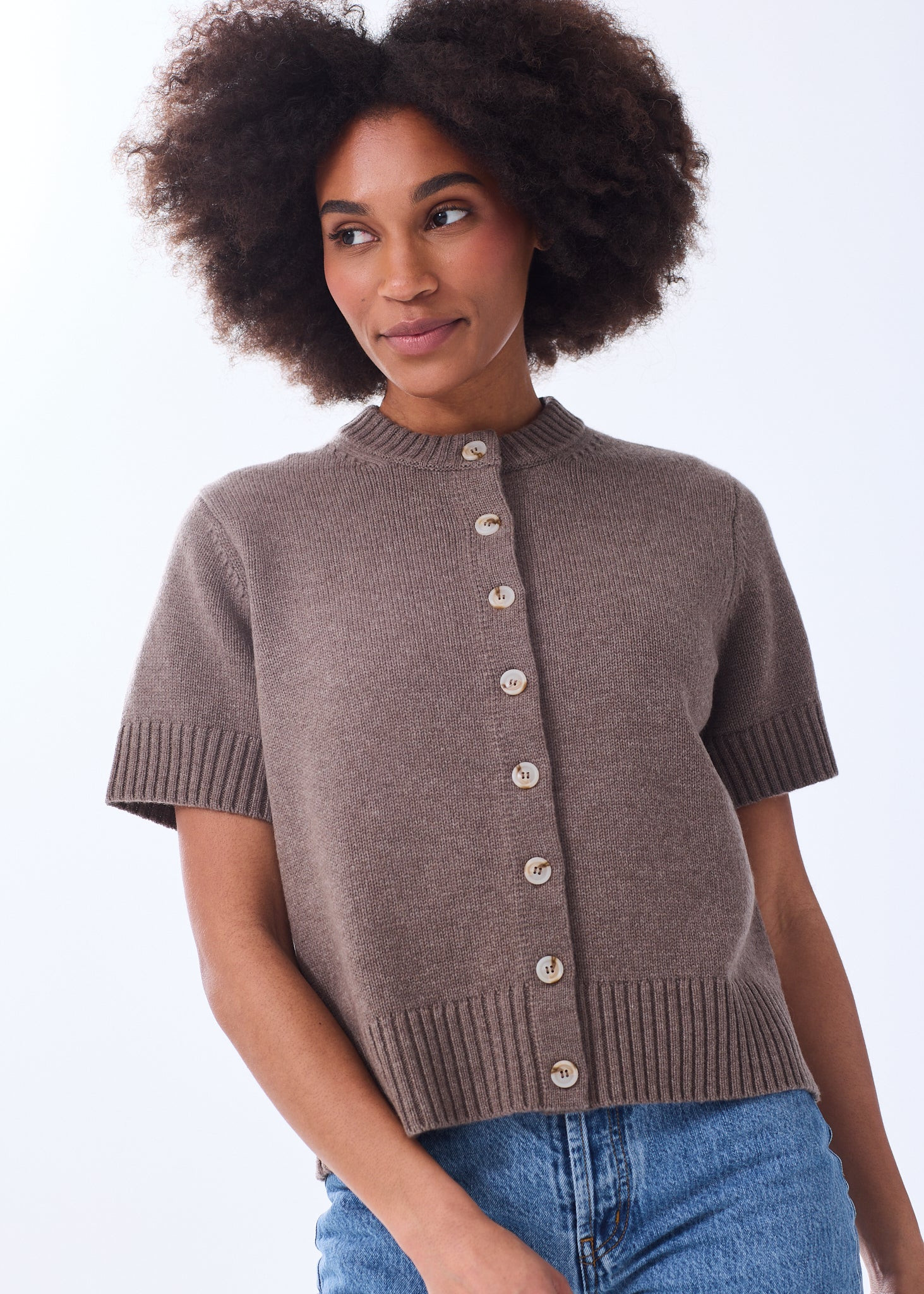 The Short Sleeve Cardigan | Alice Walk
