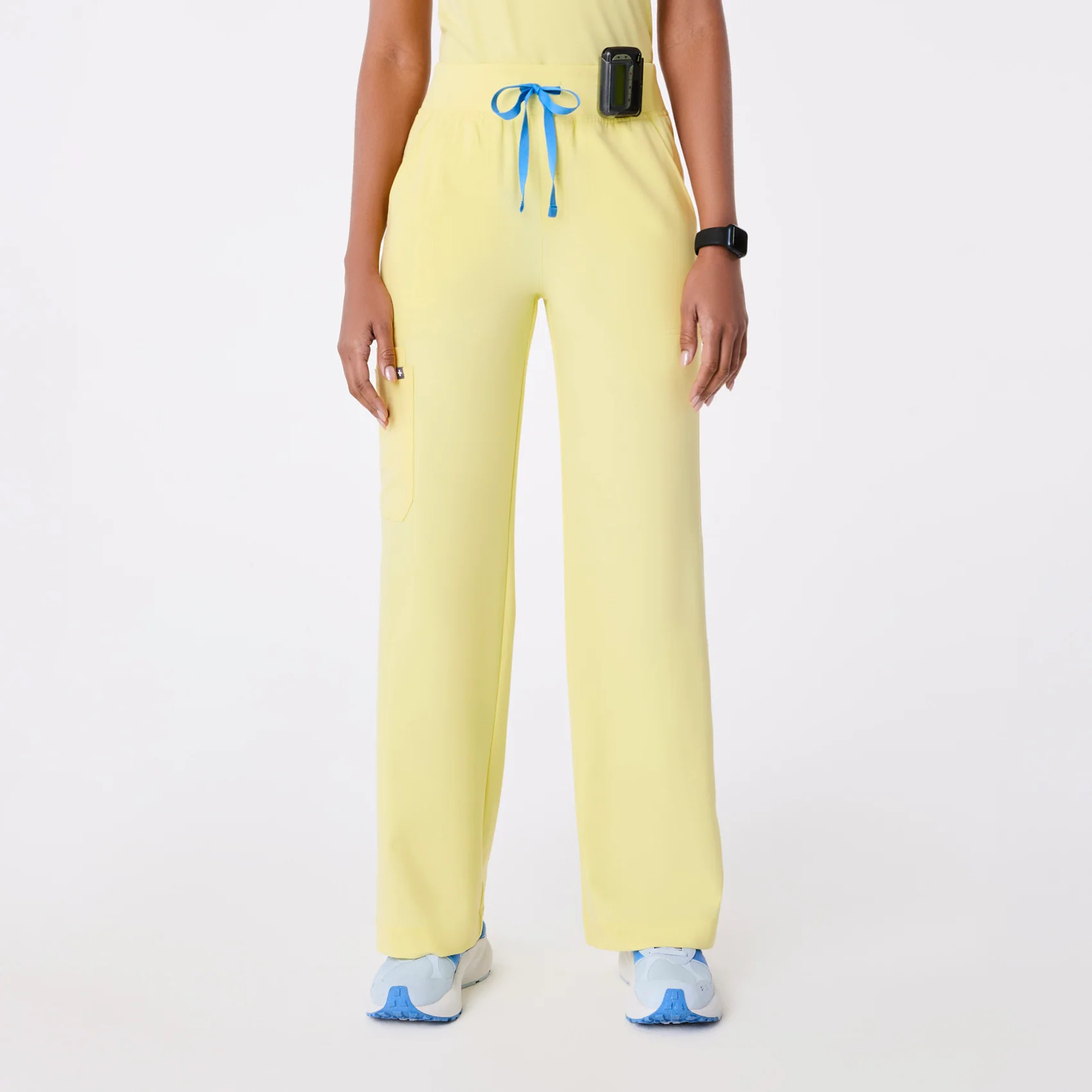 High Waisted Isabel Wide Leg Scrub Pants | FIGS