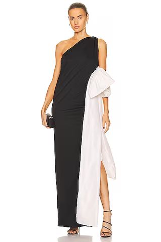 One Shoulder Gown | FWRD 