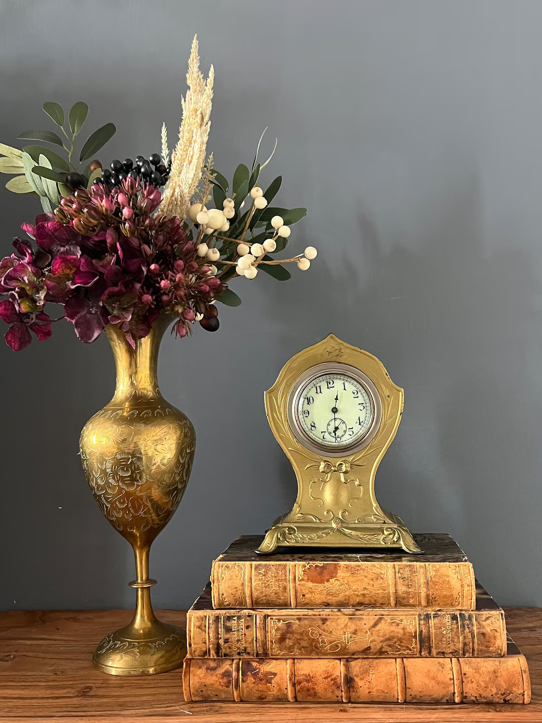 Jennings Brothers Art Nouveau Clock - Etsy | Etsy (US)