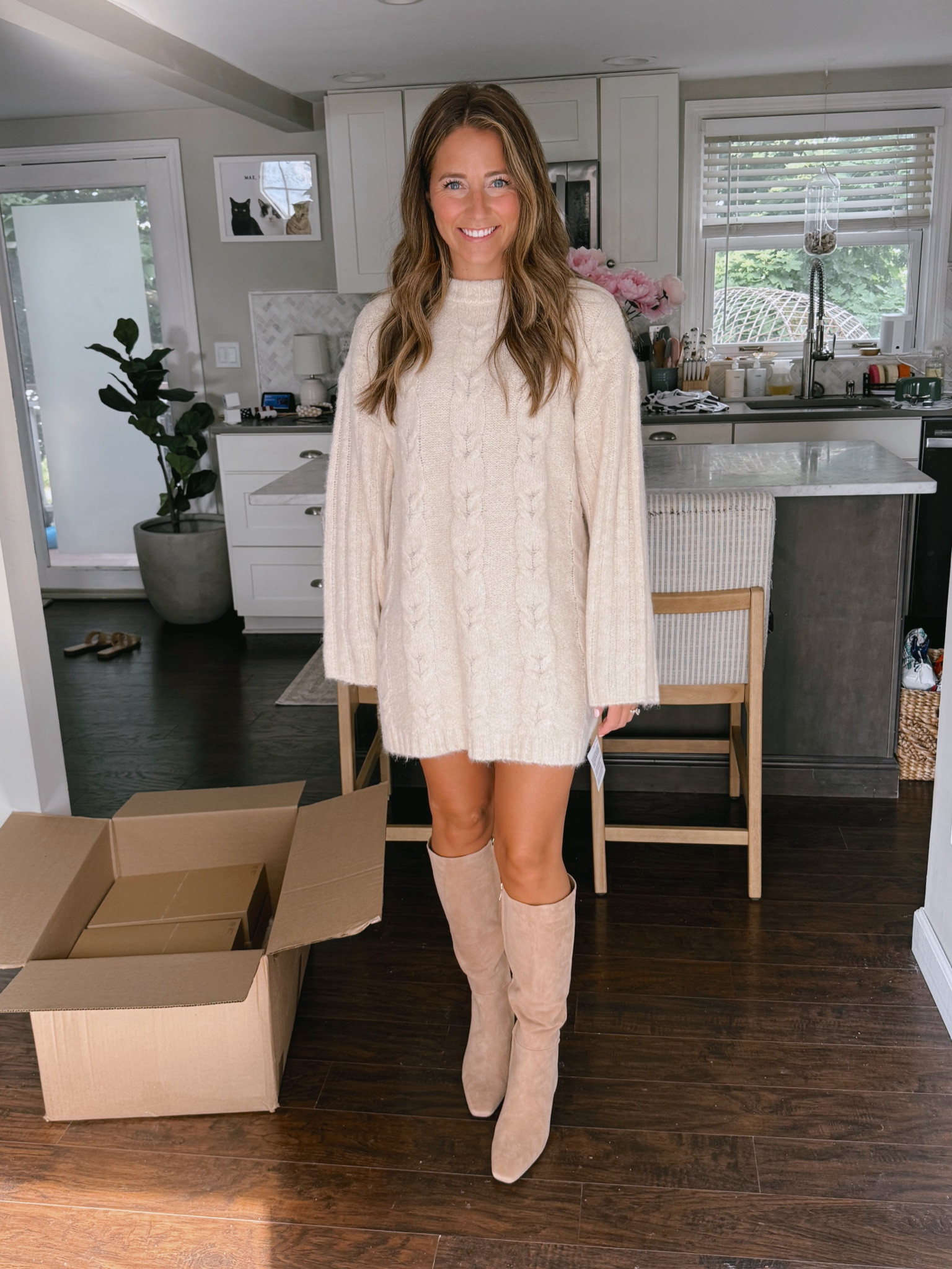 A few sizes left in this adorable sweater dress!! 
Shoes are fully stocked! I sized down half a sizee

#LTKSaleAlert #LTKFindsUnder50 #LTKFindsUnder100