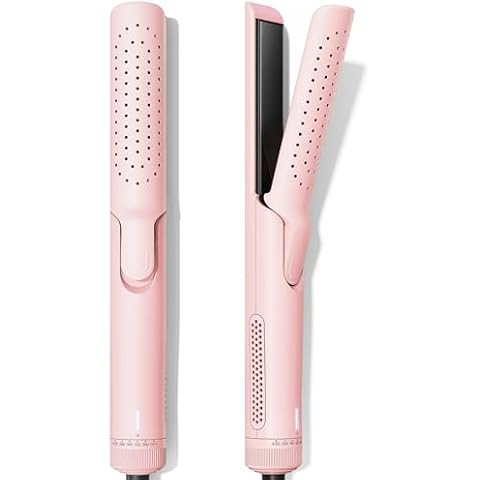 L'ANGE HAIR Le Duo 360° Airflow Styler | 2-in-1 Curling Wand & Titanium Flat Iron Hair Straighte... | Amazon (US)