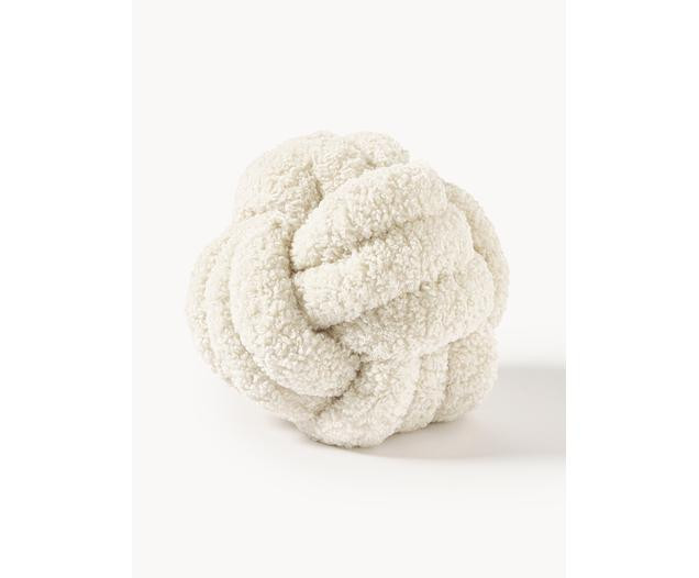 Coussin noué en peluche Dotty | Westwing | Westwing EU