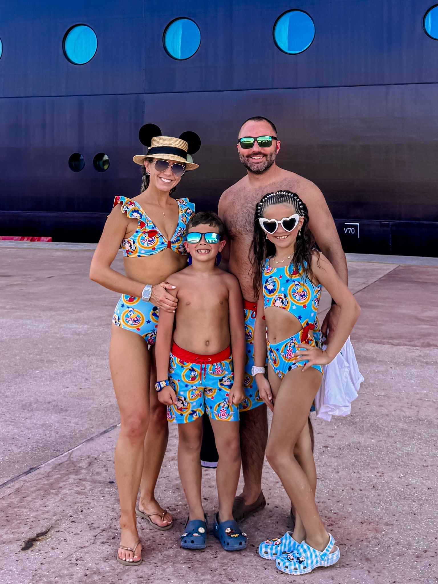 Disney family swim 

Etsy. Disney vacation. Matching swimwear. Disney trip. Disney cruise. Family swimwear. 

#LTKFamily #LTKSwim #LTKKids