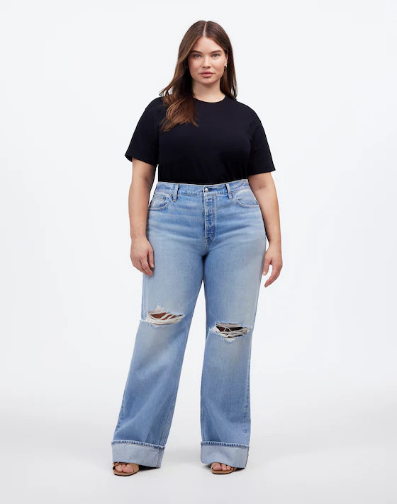 Plus Low-Slung Baggy Jeans | Madewell