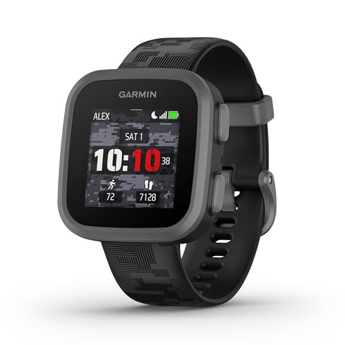 Garmin Bounce™, Kids Smartwatch, Two-Way Text and Voice Messaging, Location Tracking, Black Camo | Amazon (US)