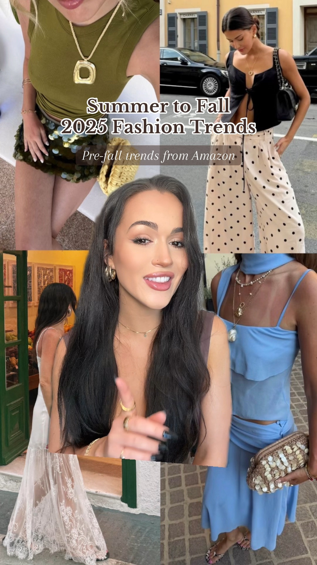 Summer to fall 2025 fashion trend from Amazon