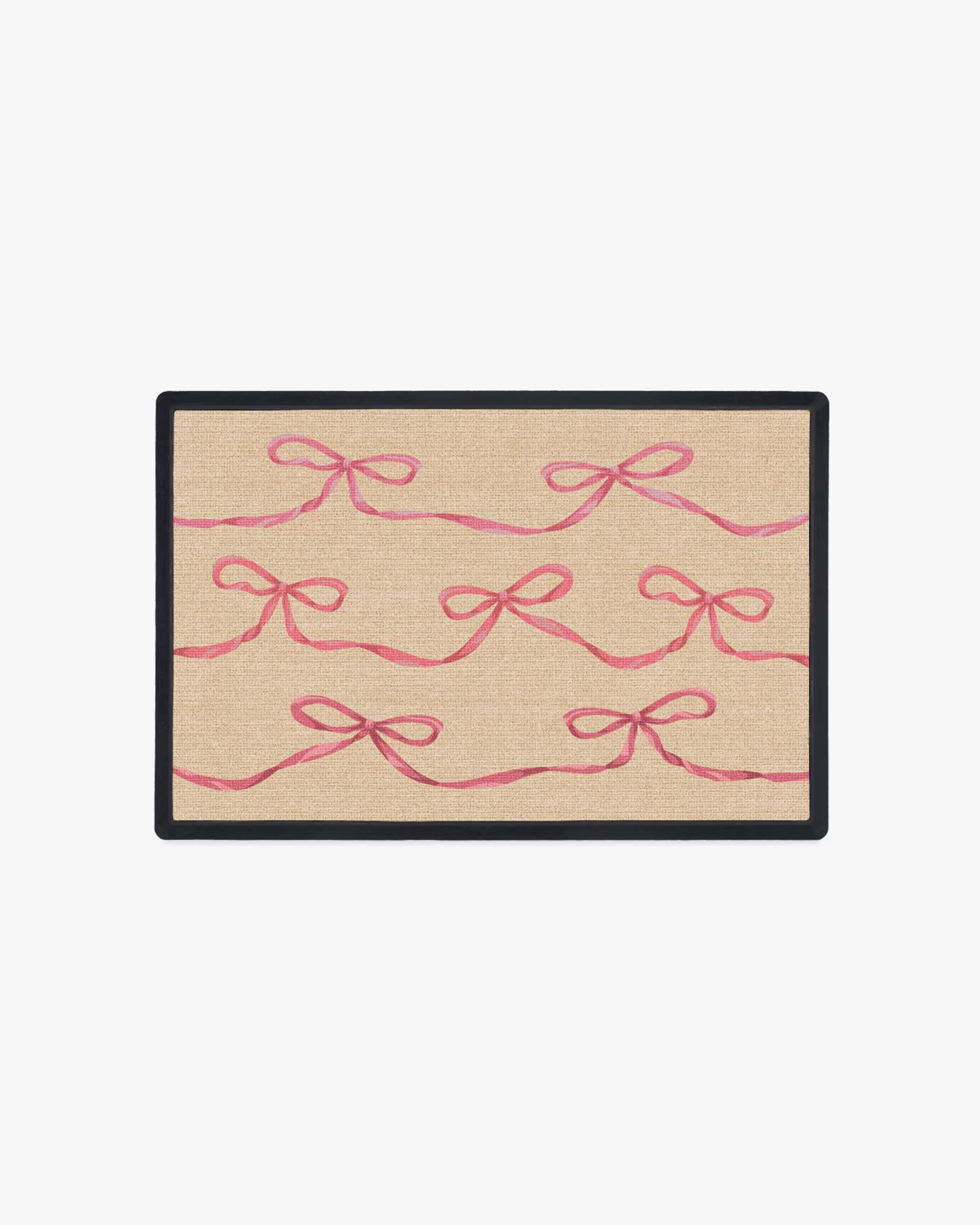 Rosette Bows Pink Doormat | Ruggable