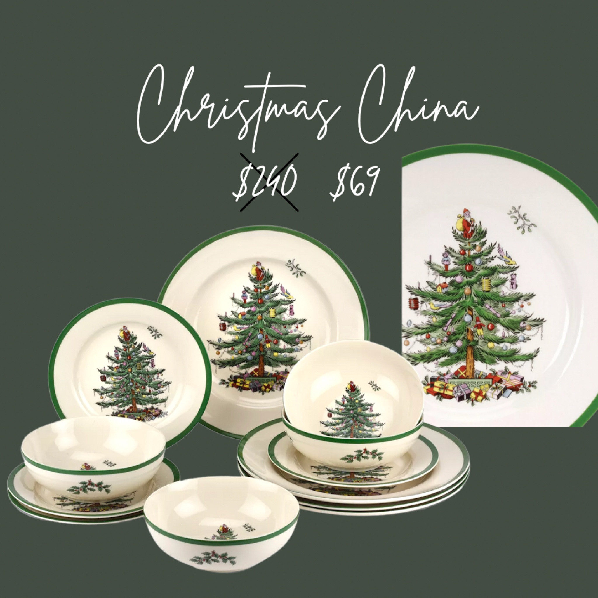 #Spode #Christmas #China on major sale!  

#LTKSeasonal #LTKHoliday #LTKGiftGuide