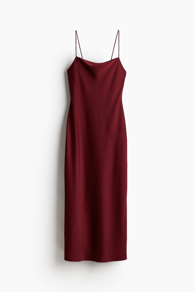 Open-back Satin Dress | H&M (US + CA)