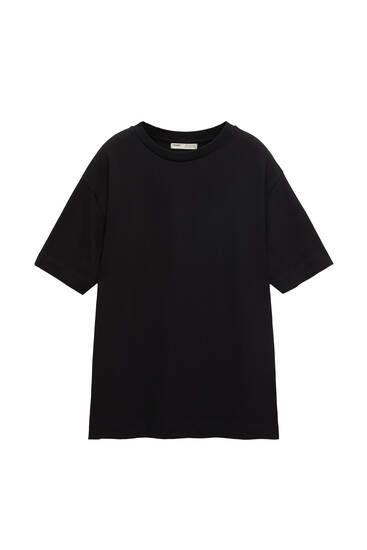 T-shirt oversize basique manches courtes | PULL and BEAR FR