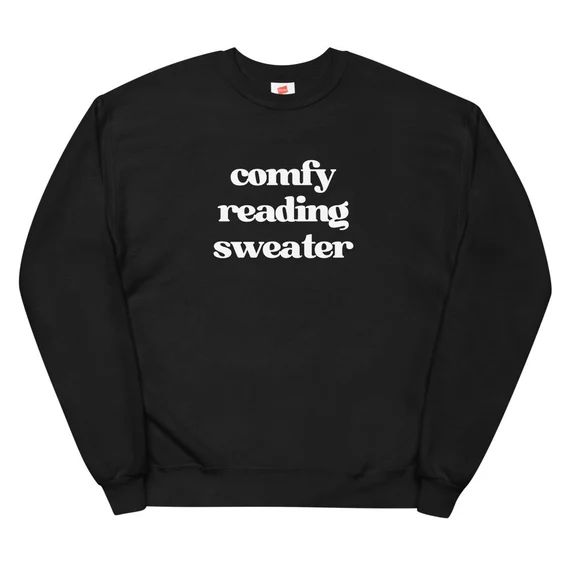 Book Lover Sweatshirt, Book Club Sweatshirt, Comfy Reading Sweater, Novel Sweater, Book Lover, Re... | Etsy (CAD)