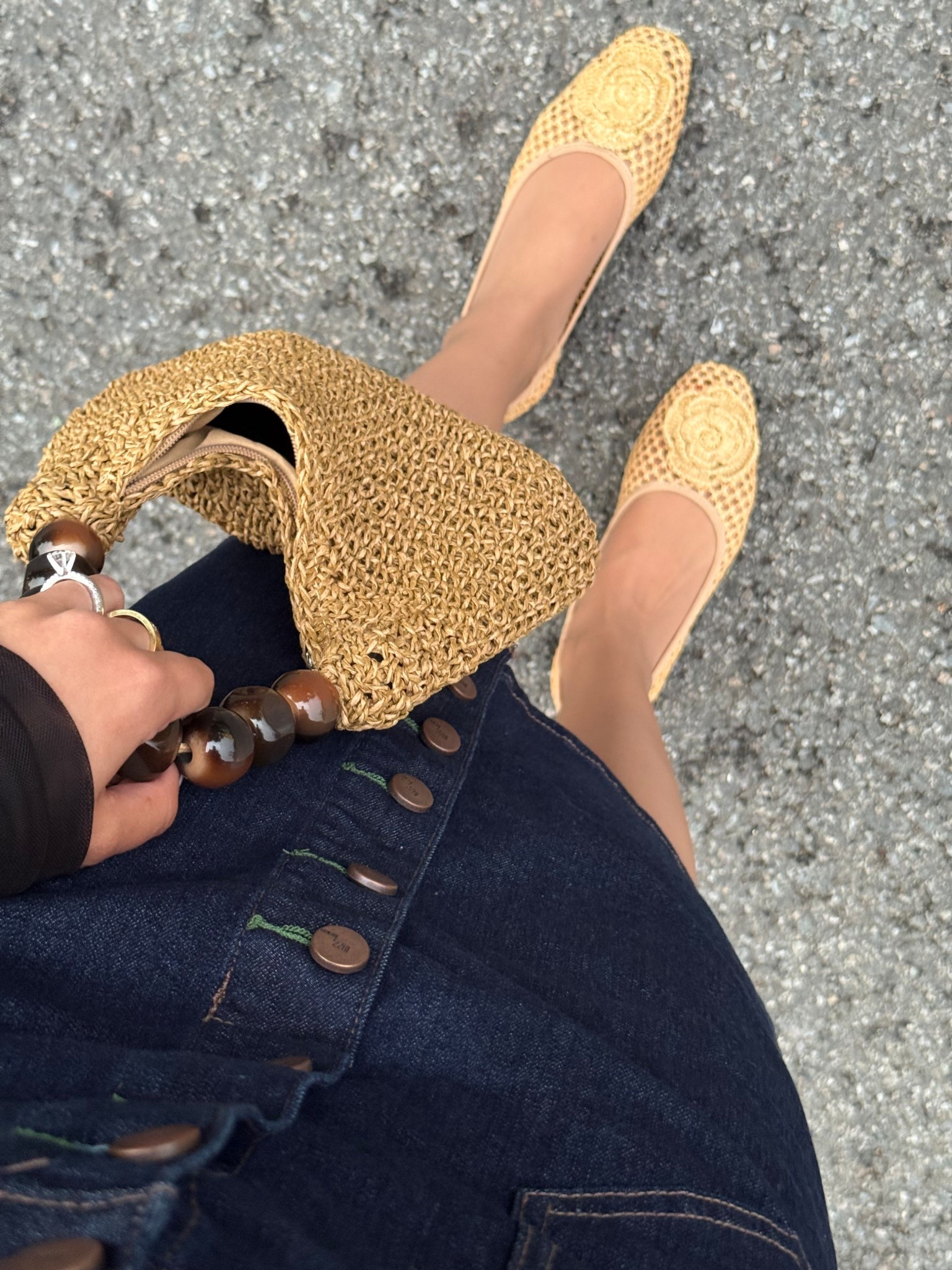 Raffia accessories 

#LTKShoeCrush #LTKFindsUnder50 #LTKStyleTip