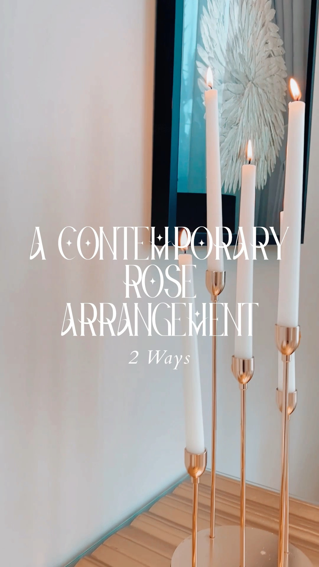 I am always looking for new ways to arrange flowers. This arrangement is sleek, modern, and minimalistic but still a showstopper! Even if you have never put a flower in a vase, well…you’ll look like a pro. I’ve gotten two vases, so I can display them together, create a very long one, or use them separately. I already made a table centerpiece, and now these roses (real-touch… they are artificial, but you cannot tell) are adorning my living room. I’ll try more with different flowers very soon! 

#LTKhome