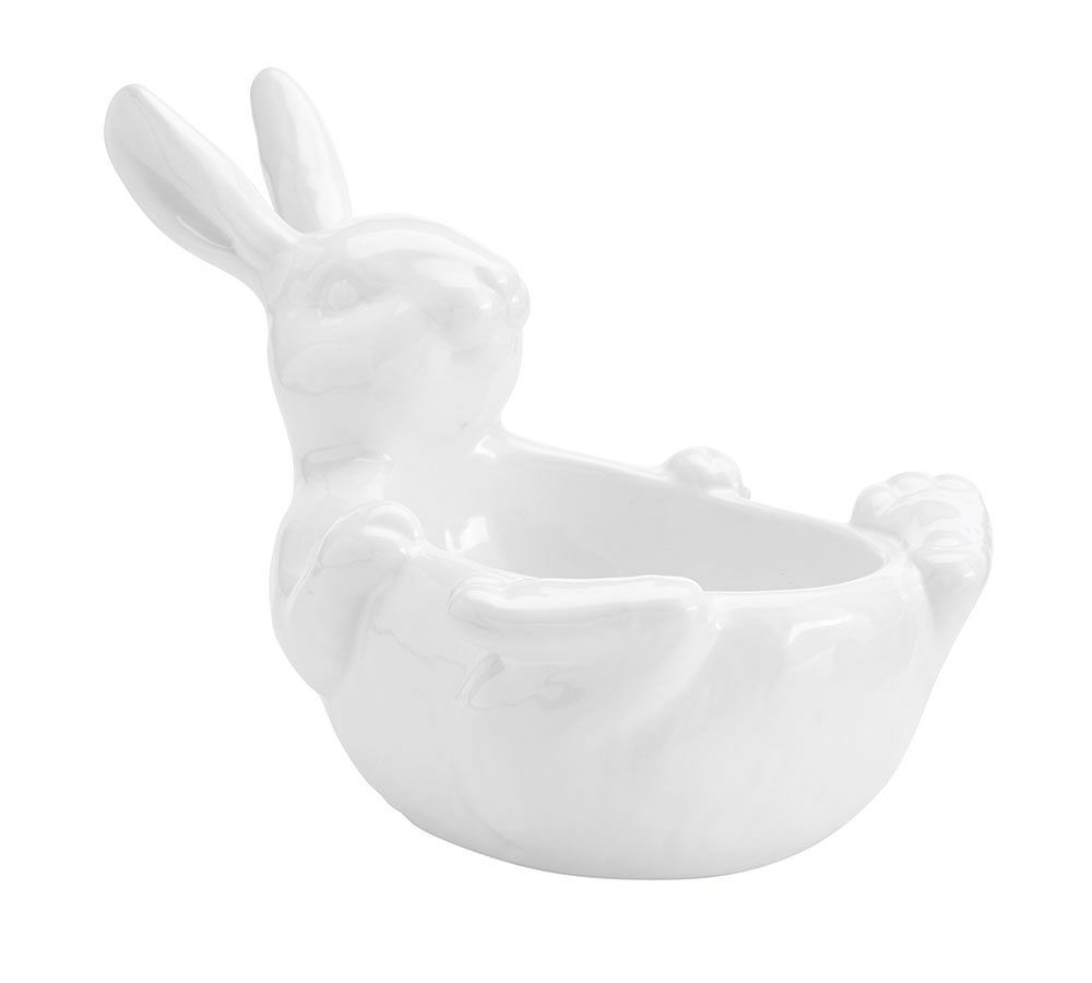 Bunny Belly Stoneware Snack Bowl | Pottery Barn (US)
