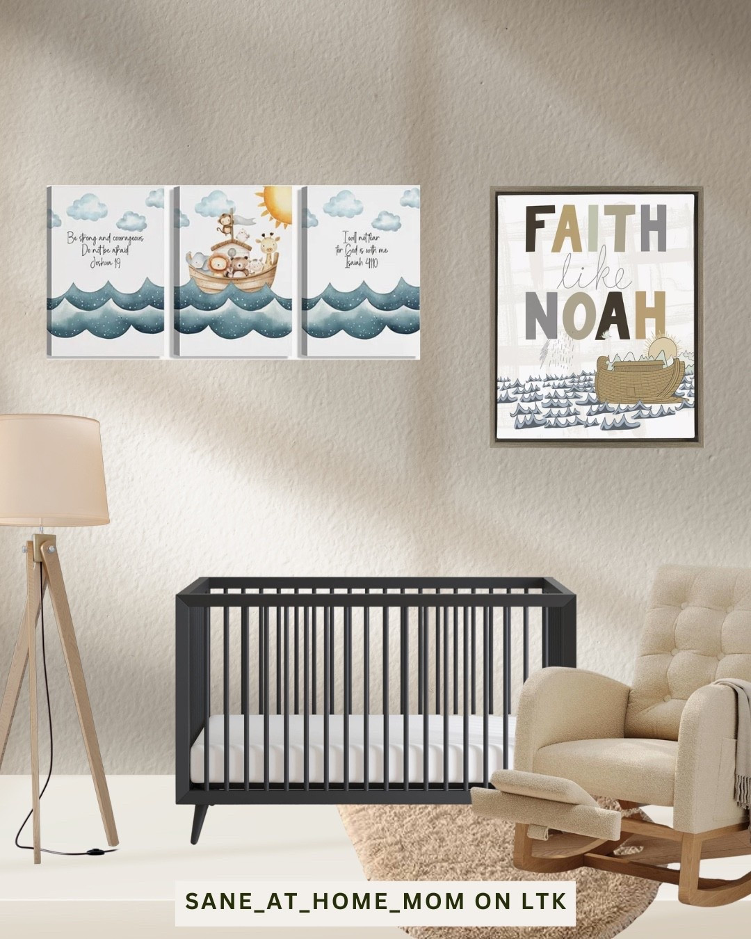A calm, faith-filled nursery designed with timeless style and Christian decor 🤍

This neutral nursery includes a modern crib, cozy rocking chair, warm lighting, and meaningful wall art — perfect for creating a peaceful baby room centered on faith.

If you’re looking for Christian nursery inspiration or neutral baby room essentials, everything in this edit is thoughtfully curated and easy to shop.

✨ Tap to shop the full nursery collection — all items are linked here on LTK.

#christiannursery #neutralnurserydecor #babyroomideas #faithbasedhome 

#LTKHome #LTKBaby #LTKmomlife