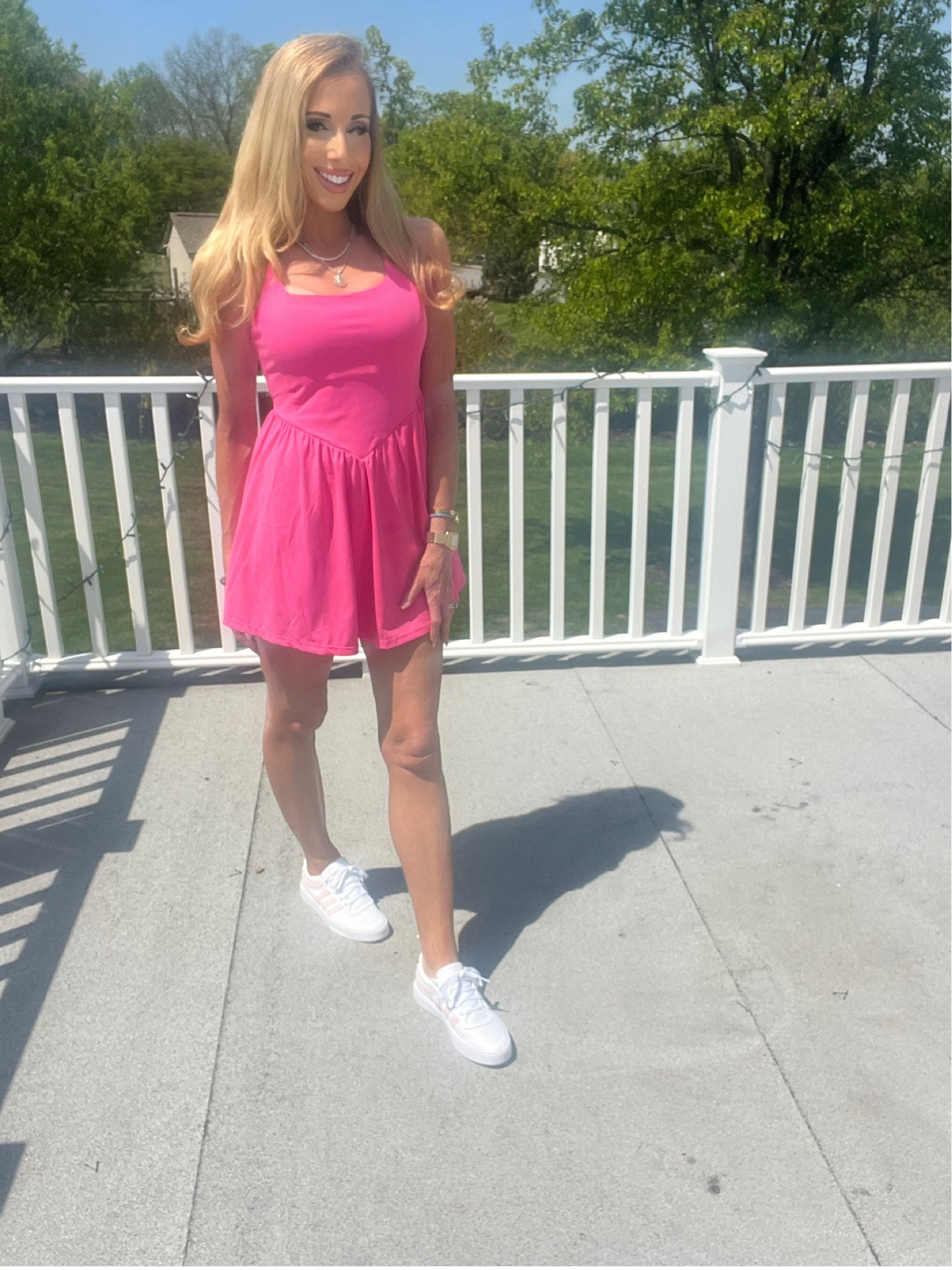 Cute summer athleisure dress🌸💕

#LTKStyleTip #LTKActive #LTKFitness