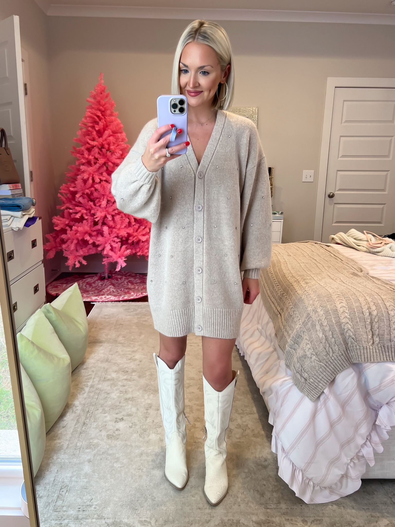 30% off with code BLACKFRIDAY
Cardigan sweater dress / cardigan dress
Size: SM 

#LTKstyletip #LTKCyberWeek #LTKHoliday