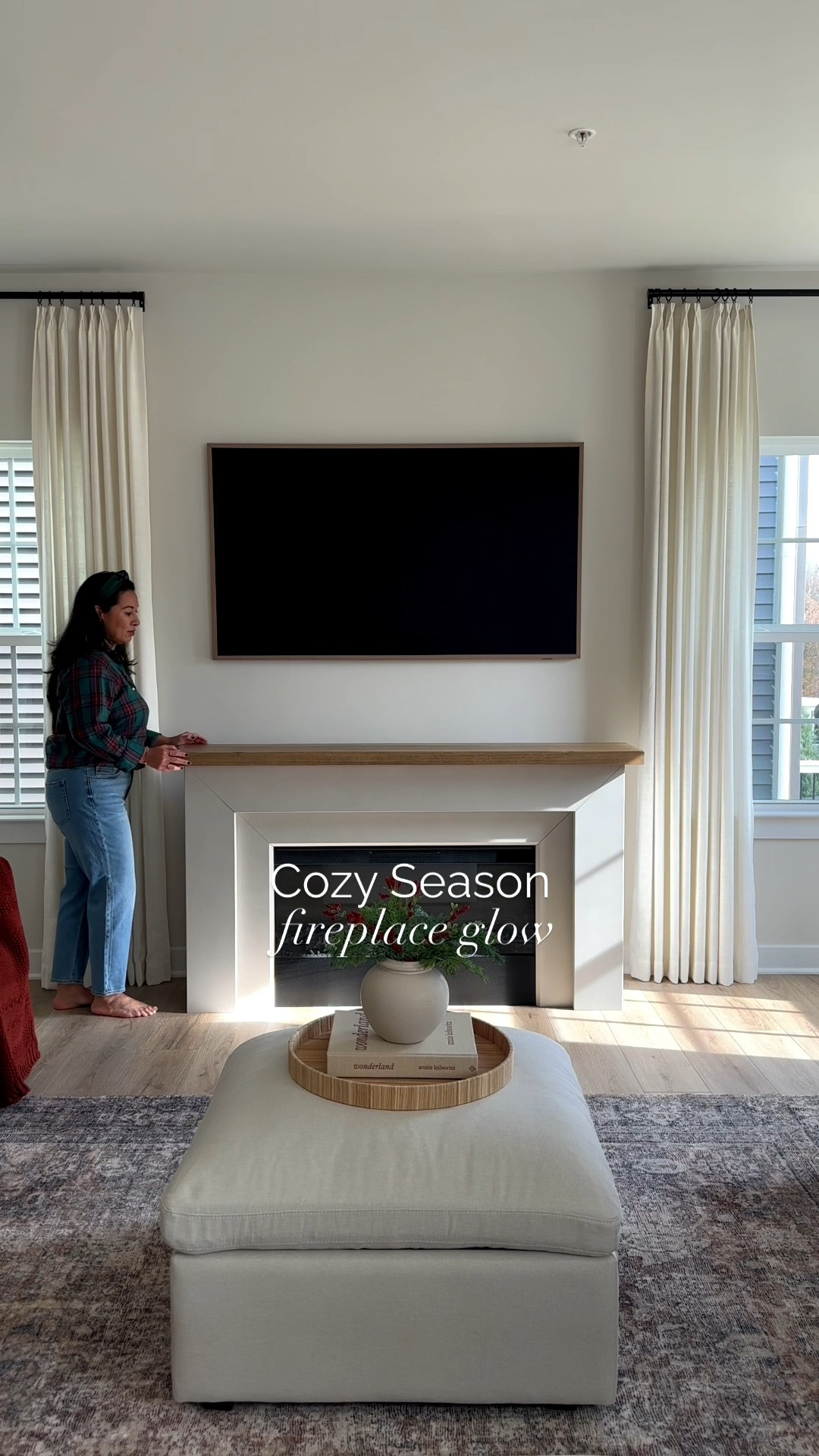 Comment COZY and I’ll send link directly to your DM with all the details! Where modern meets merry—the fireplace that ties it all together! This fireplace has a stunning contemporary design and it has brought in all the cozy vibes into our living room. Perfect for the holiday season!✨🎄
@realflameusa 








#holidayhomedecor #fireplace #fireplacedecor #fireplaceglow #cozyseason #christmaslivingroom #holidayglow #classicmodern #christmasfireplace #festivefeels #interiorinspo #beforeandafter #fireside #holidayseason #livingroomgoals #livingroom #christmasdecor 



#LTKHoliday #LTKHome #LTKSeasonal