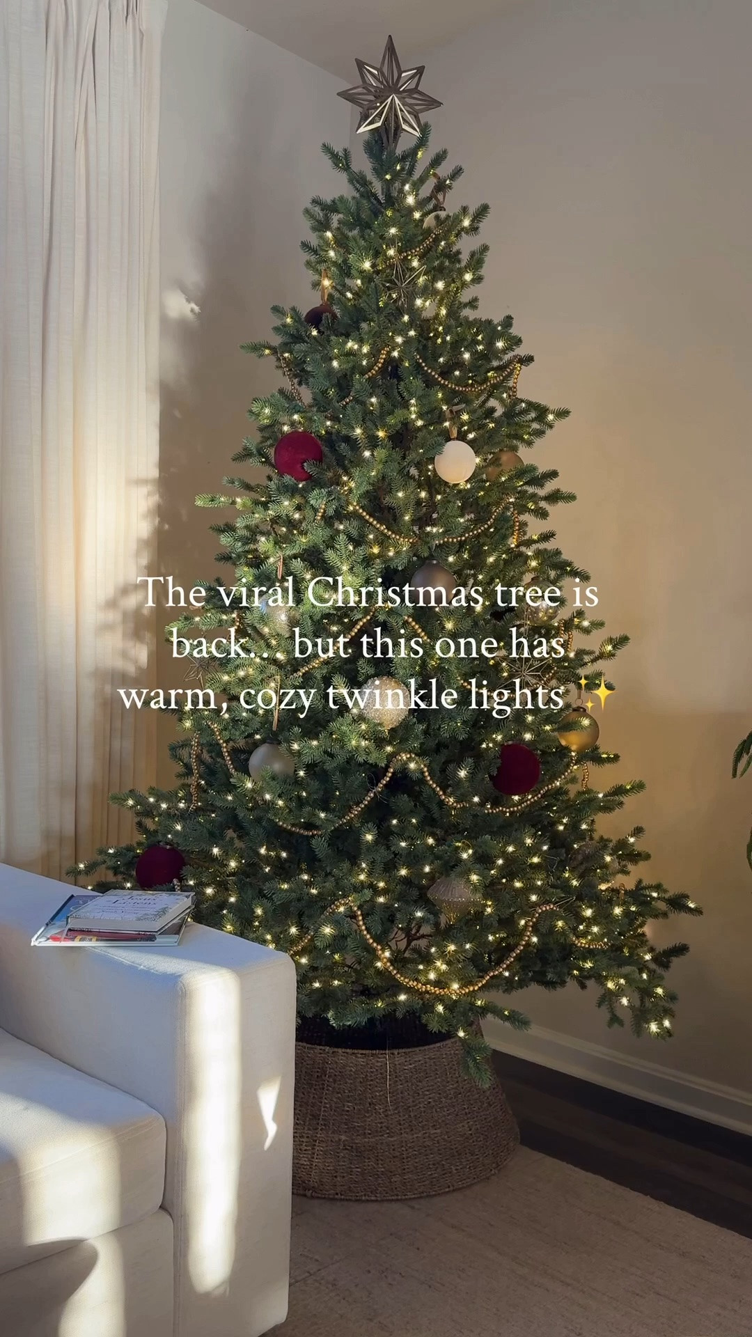 Love the viral twinkle Christmas tree but not the bright white lights? ✨ I've got you!

I originally bought the viral one everyone has but the lights were just not giving me that cozy feeling I wanted in my living room for the holidays, and when I went to return it 1 looks at the displays and this one was definitely a clear winner! 👏🏼🤌🏼 The branches are
a deeper green, and look more expensive if you ask me!

#seasonaldecor #christmasdecor

#LTKSeasonal #LTKHome