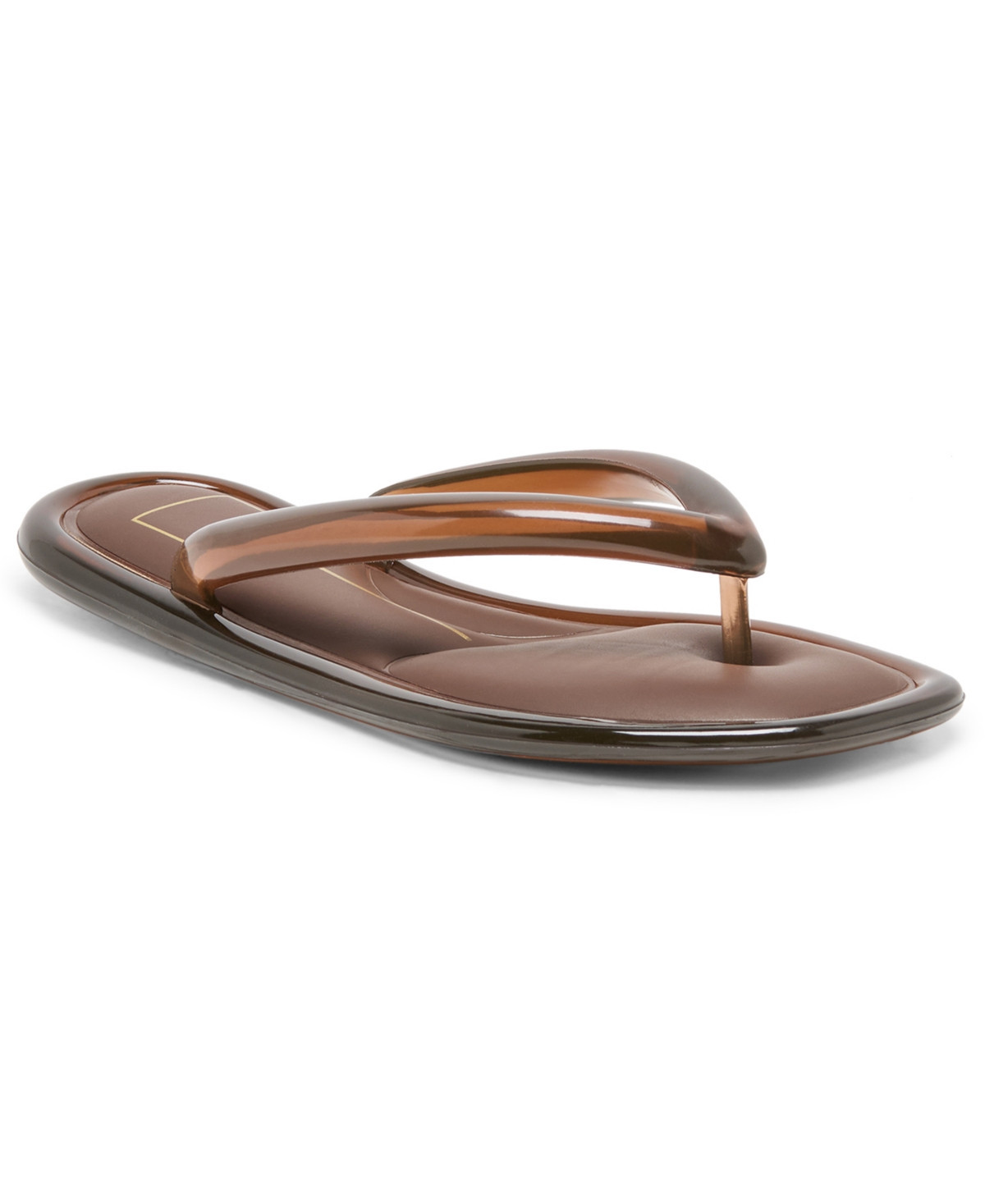 Dolce Vita Women's Jozey Jelly Footbed Thong Sandals - Chocolate Jelly | Macy's