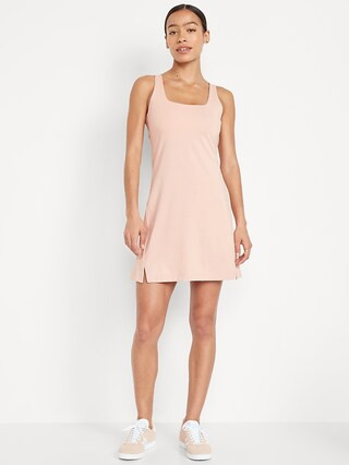 PowerSoft Square-Neck Athletic Dress | Old Navy (US)