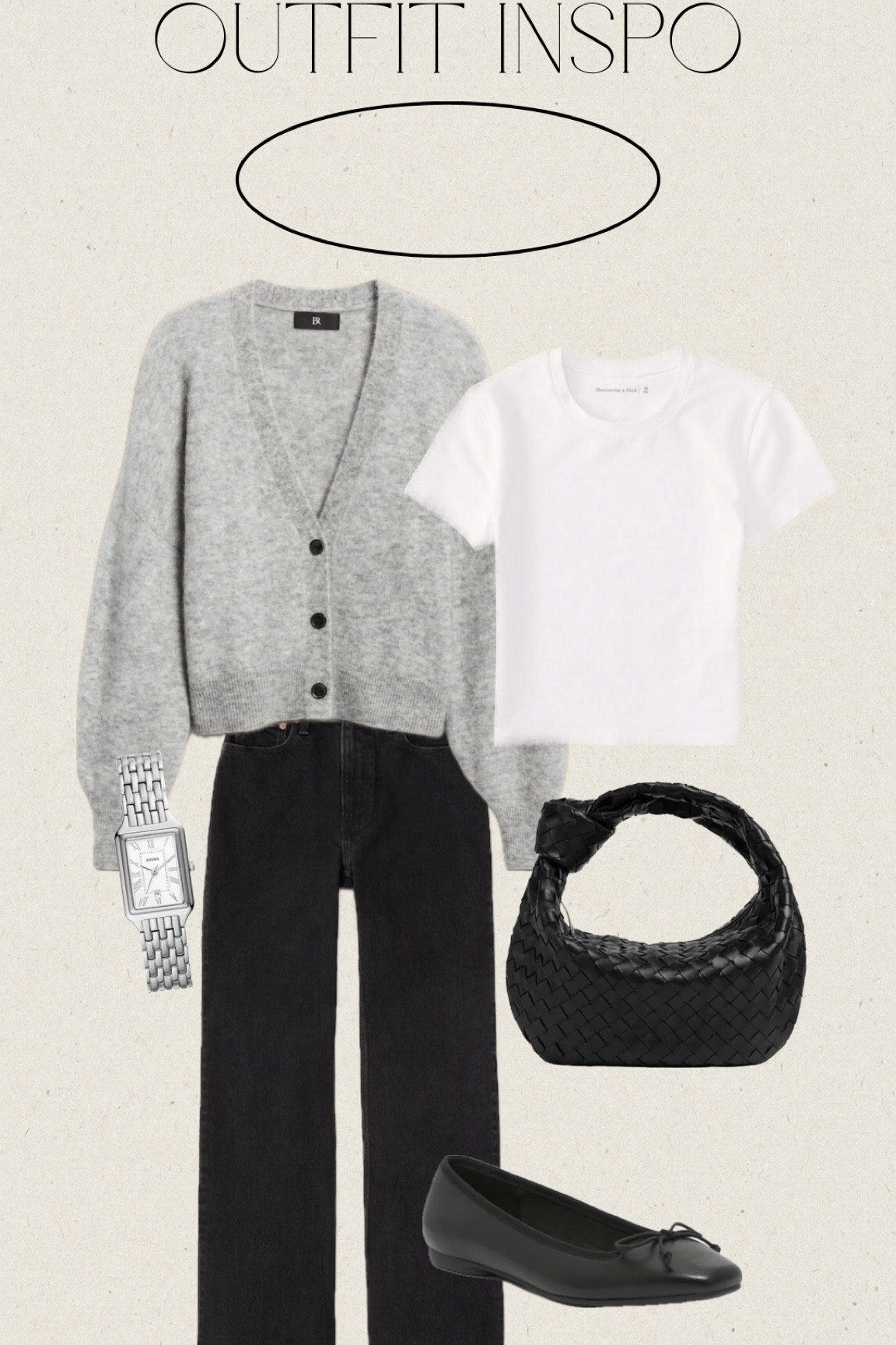 Fall outfit inspo // Abercrombie jeans, essential white tee, banana republic sweater, ballet flats, fossil watch, Amazon find 

#LTKSeasonal