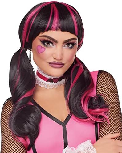 Spirit Halloween Adult Draculaura Monster High Wig | Amazon (US)