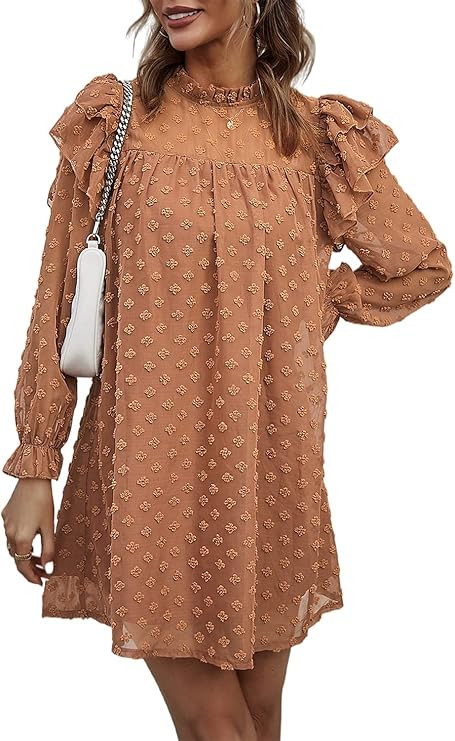 Miessial Women's Tied Waist Floral Mini Dress Summer Sleeveless Flowy Dress | Amazon (US)