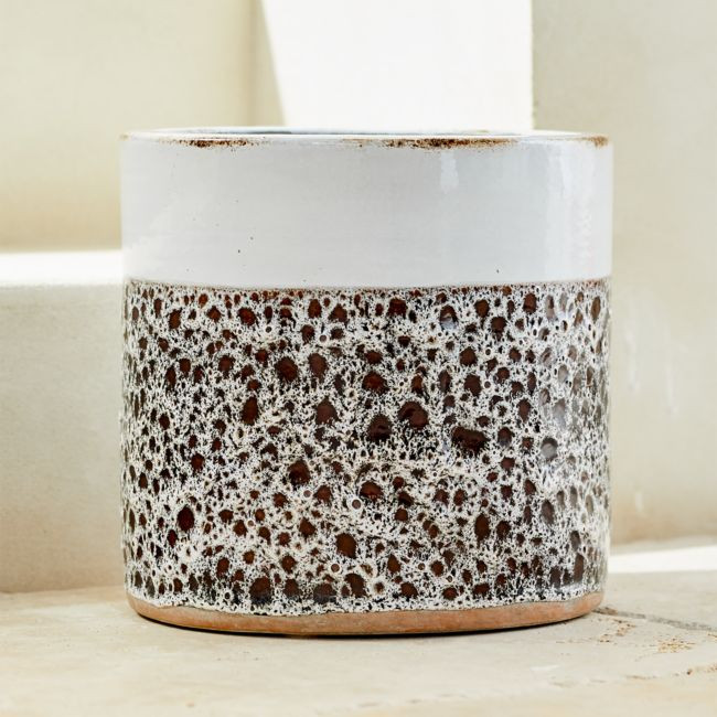 Yara Two Tone Planter Large | CB2