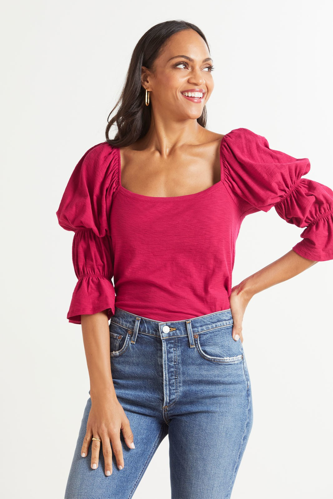 NATION LTD Hillary Romance Tee | EVEREVE | Evereve