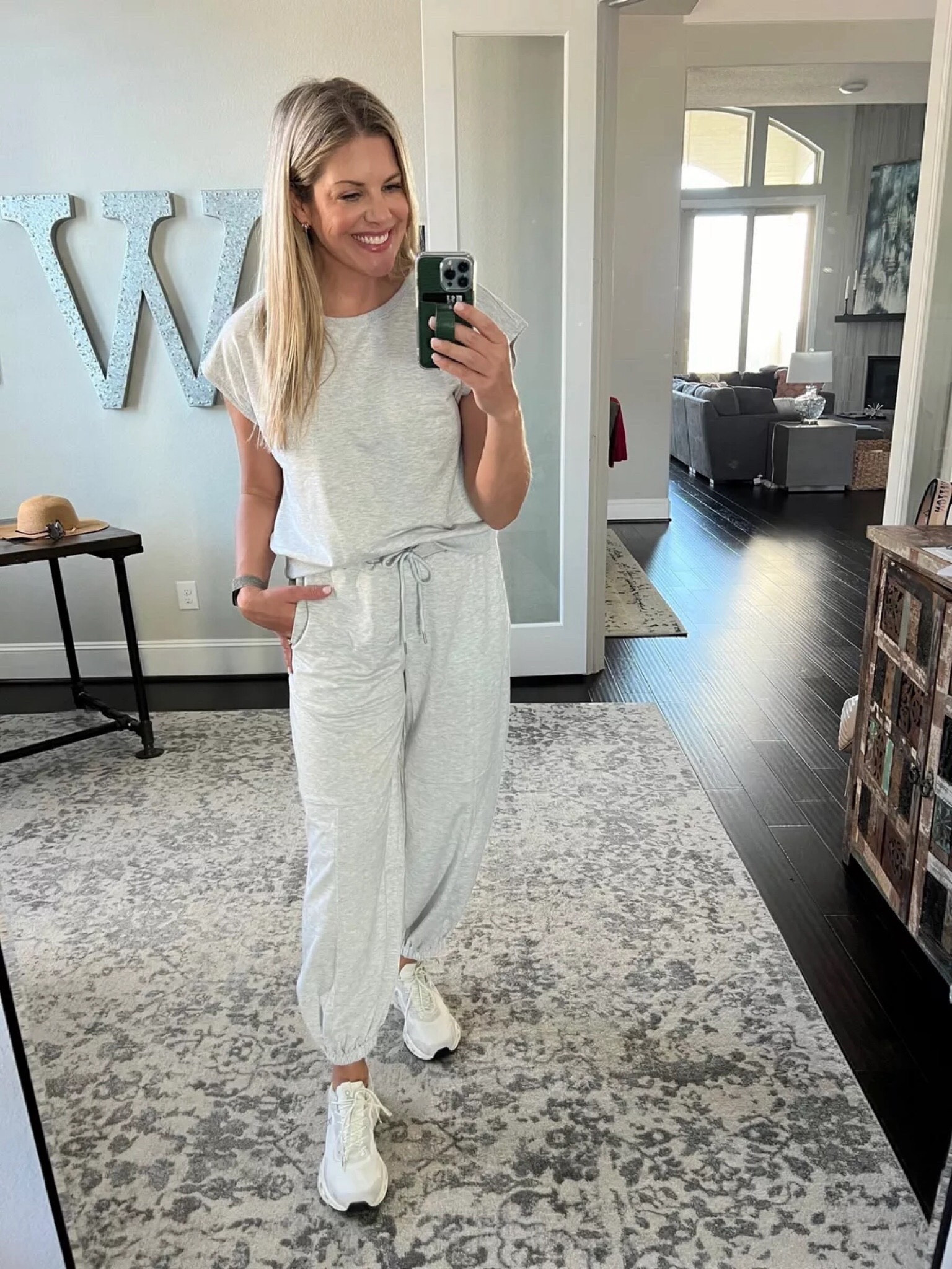 Loungewear Inspo 

Loungewear  matching set  gray sweatpants  running shoes  casual outfit  everyday wear  comfy outfit  errands outfit  college outfit ideas  early fall  FitMomming 

#LTKBacktoSchool #LTKStyleTip #LTKSeasonal