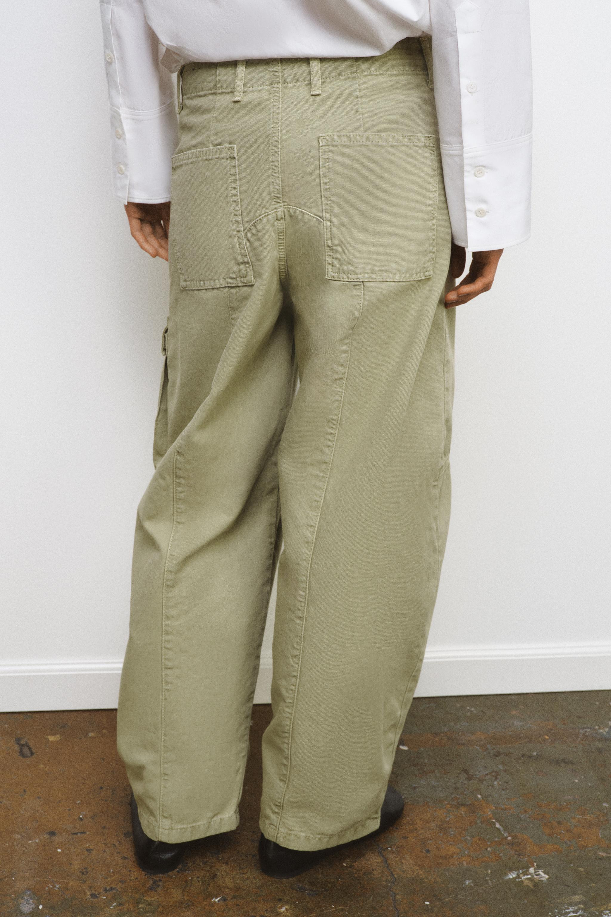 ZW COLLECTION CARGO TROUSERS | Zara UK