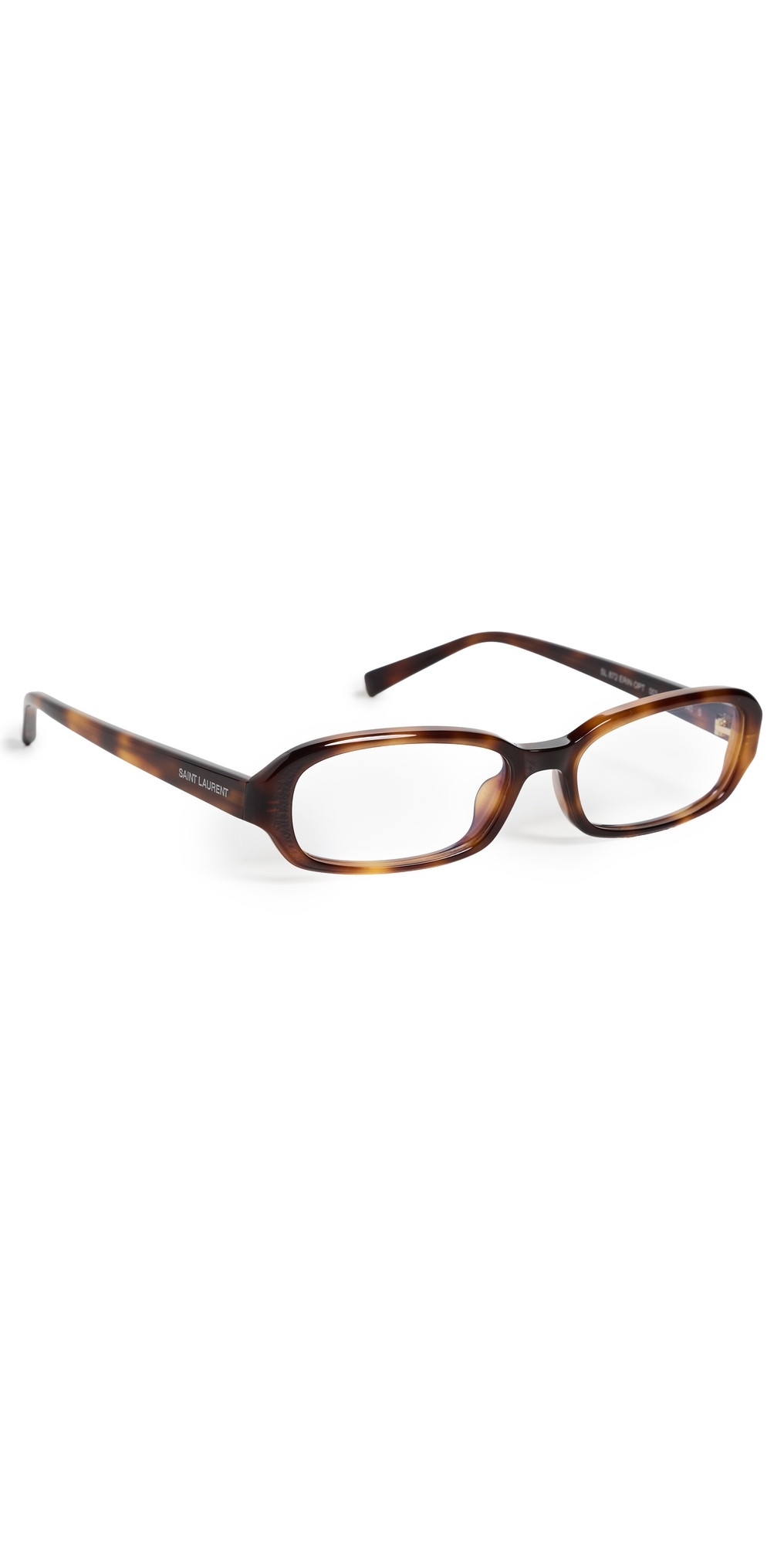 Saint Laurent SL 872 Erin Optical Glasses Havana/Transparent One Size | Shopbop