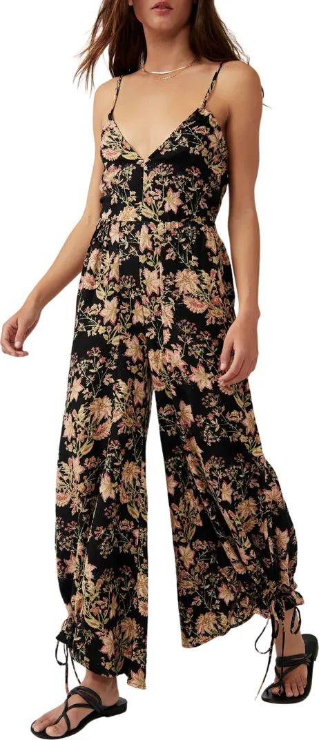 Stand Out Floral Wide Leg Jumpsuit | Nordstrom