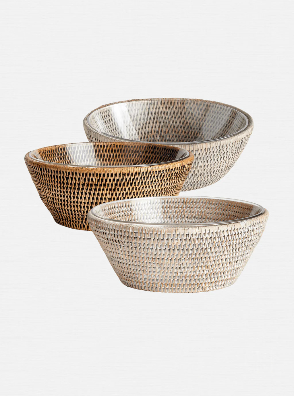 Polly Rattan Serving Bowl | House of Jade Home