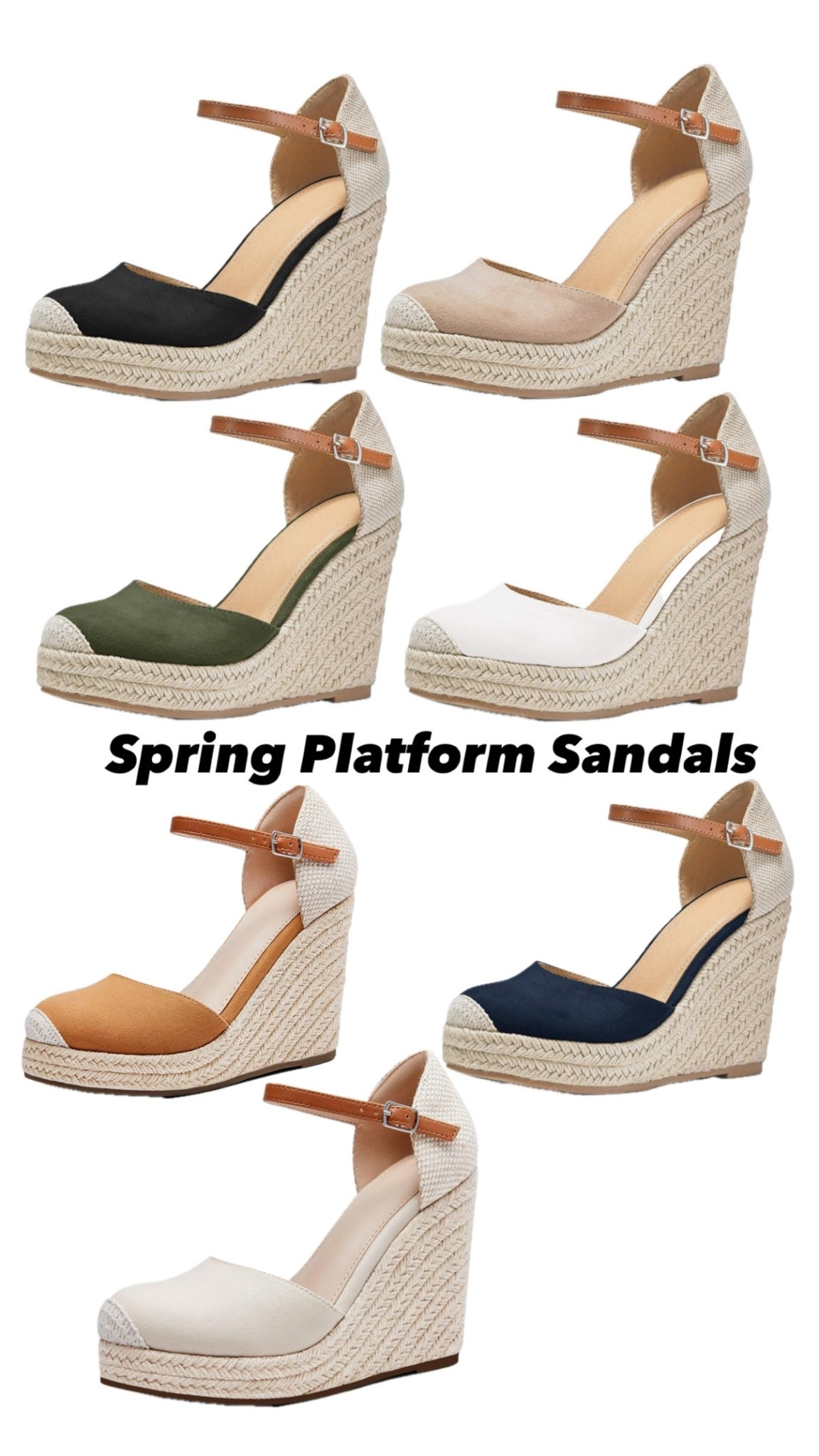 Spring Summer Platform Sandals✨

#LTKootd #LTKSaleAlert #LTKMothersDay