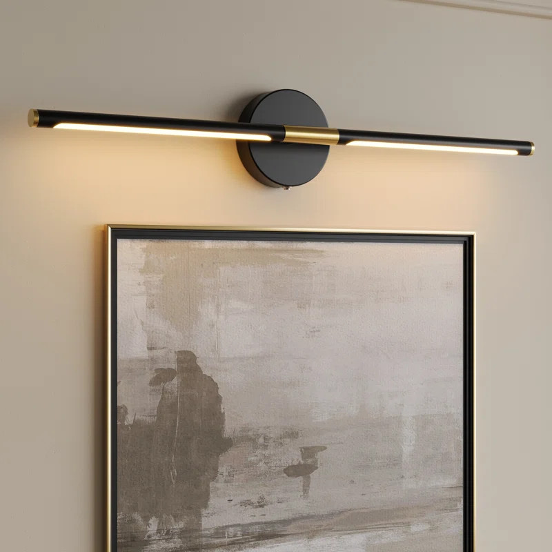 31” Cordless LED Picture Lights With Remote (Set of 2) | Wayfair North America