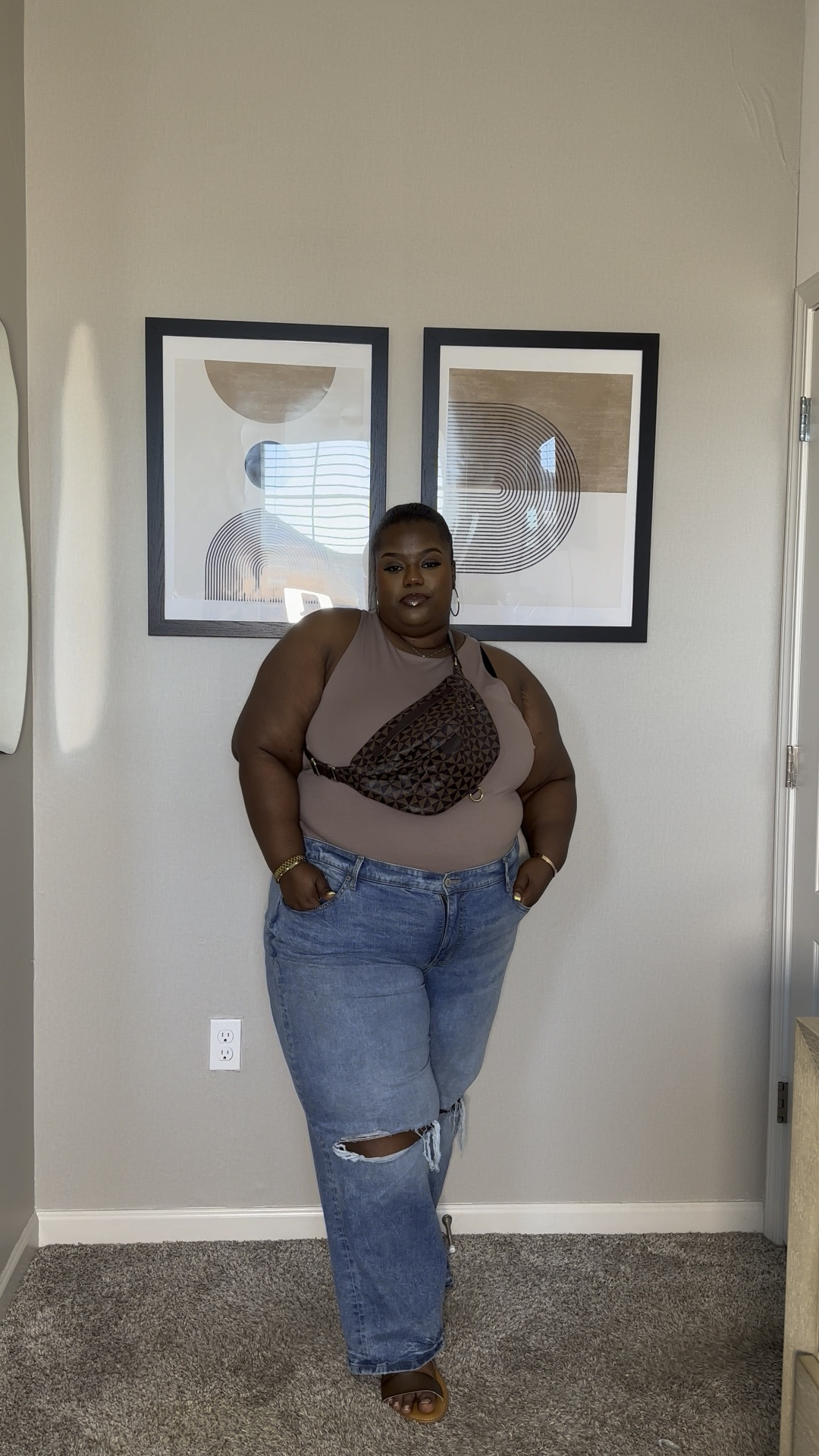 Summer outfit inspo top is in a 3x and pants are in a size 22 ( true to size)

#LTKStyleTip #LTKPlusSize