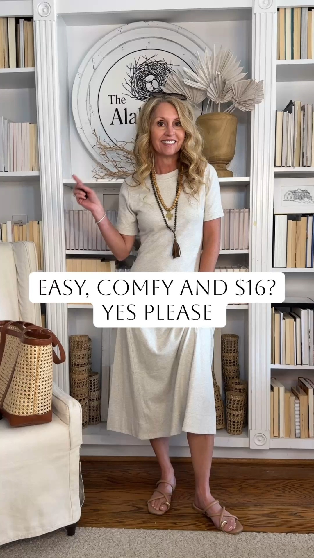 $16 and looks way more expensive🤍
This Walmart dress is one of those easy wins- throw it on, add sandals, and you’re out the door put together without overthinking it.

If you love affordable pieces that still look polished, this one is worth grabbing before it sells out.

walmart dress, walmart fashion finds, under $20 dress, affordable walmart clothing, budget friendly dresses, cheap spring dresses, walmart summer dress, casual walmart dress, everyday affordable fashion, walmart outfit ideas, budget style finds, walmart look for less, affordable spring outfits, walmart dress under $20, cute cheap dresses, neutral style dress, casual spring dress, walmart fashion haul
#walmartfashion #walmartfinds #affordablefashion #budgetstyle #walmartdress #springdress #summerdress #lookforless #under20 #everydaystyle