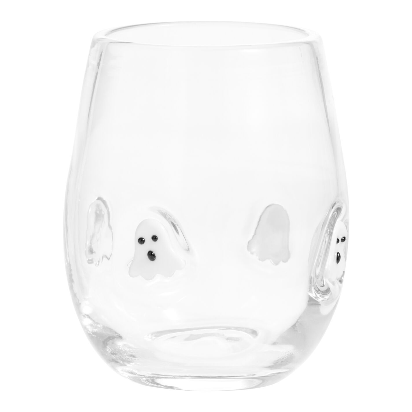 Charm Inlay Stemless Wine Glass | World Market