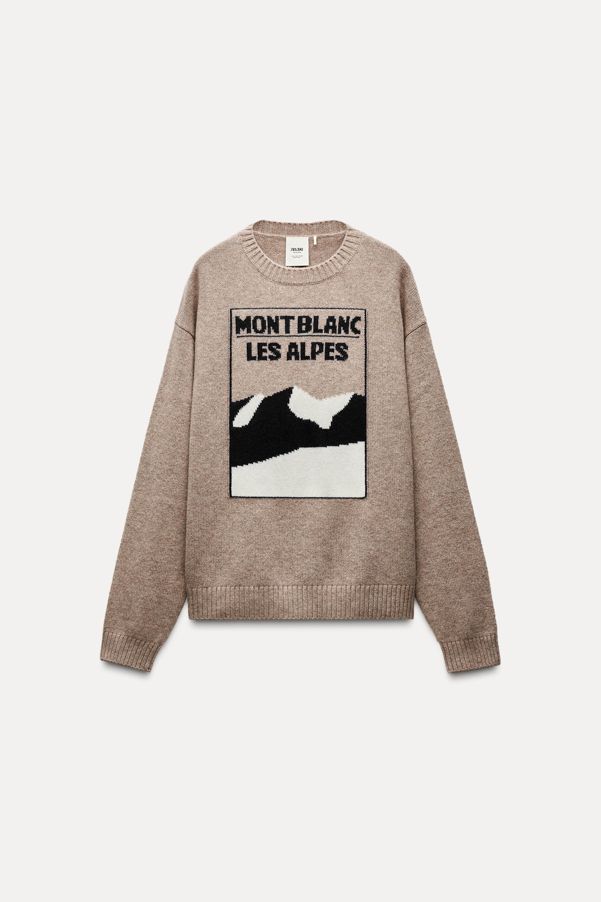 WOOL AND CASHMERE BLEND SWEATER SKI COLLECTION | Zara US