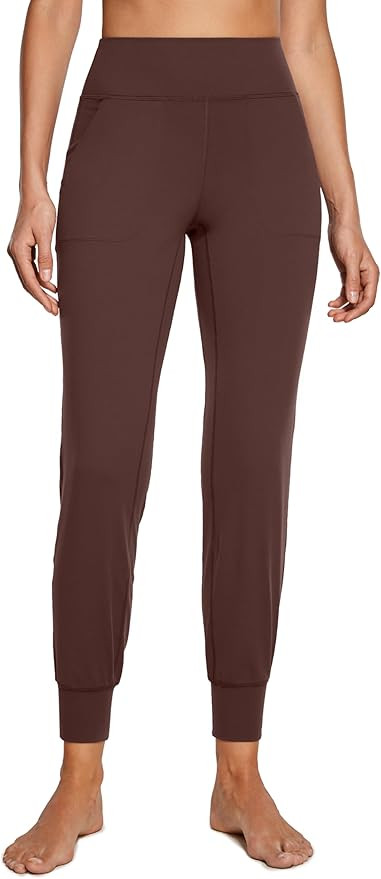CRZ YOGA Butterluxe High Waisted Joggers for Women 27" - Buttery Soft Yoga Pants Lounge Workout L... | Amazon (US)