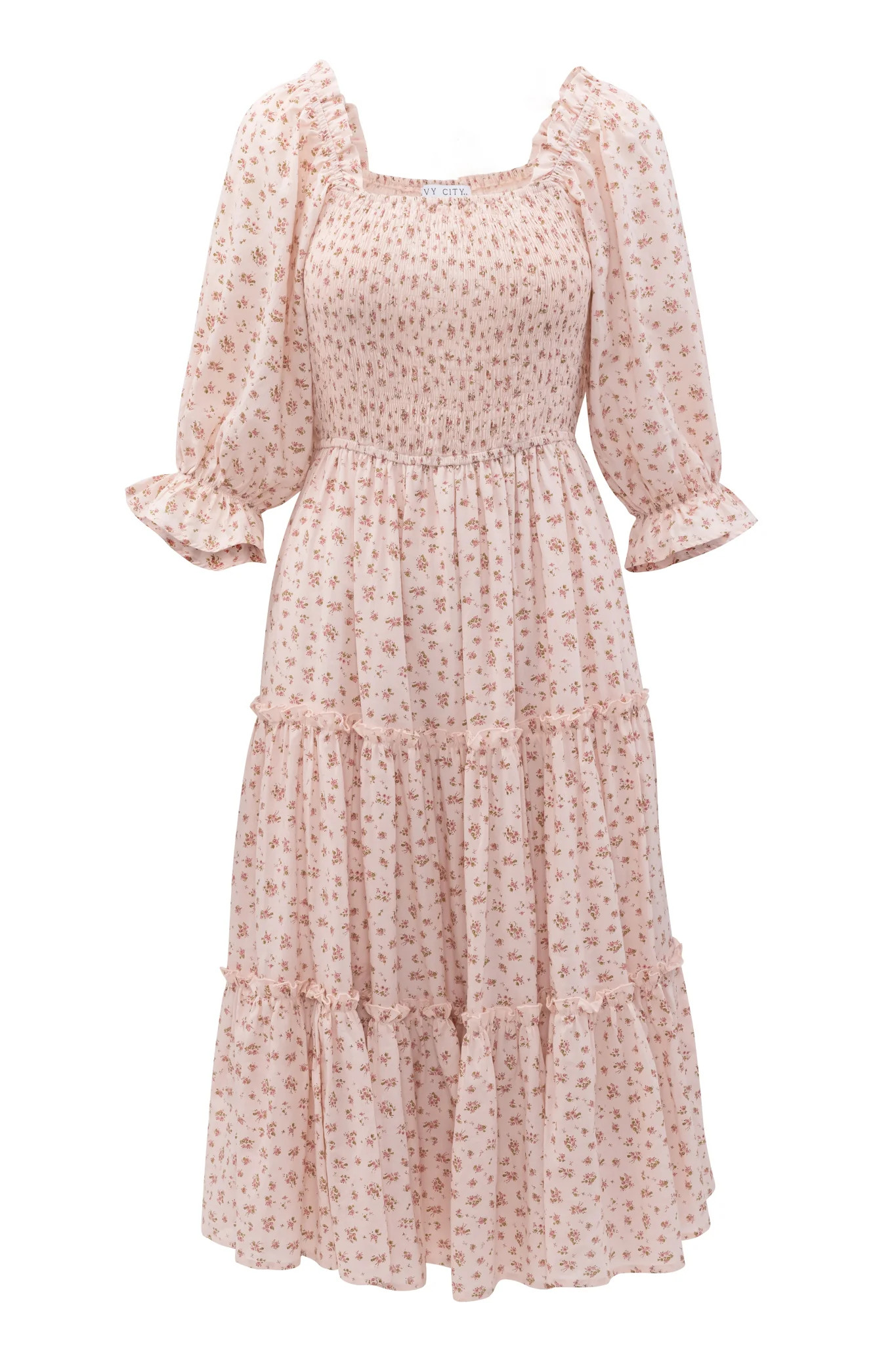 Madeline Dress In Pink | Ivy City Co