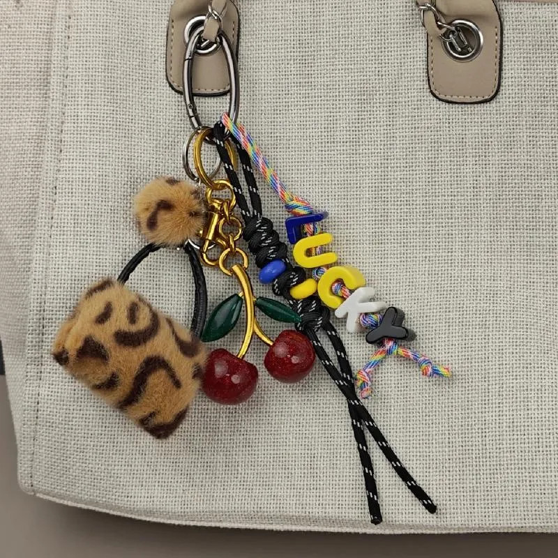 Save Big on Bulk Lego Friends Horse Show Trailer 41722 Keychains Lucky Delicious Red Cherry Fruit... | DHGate