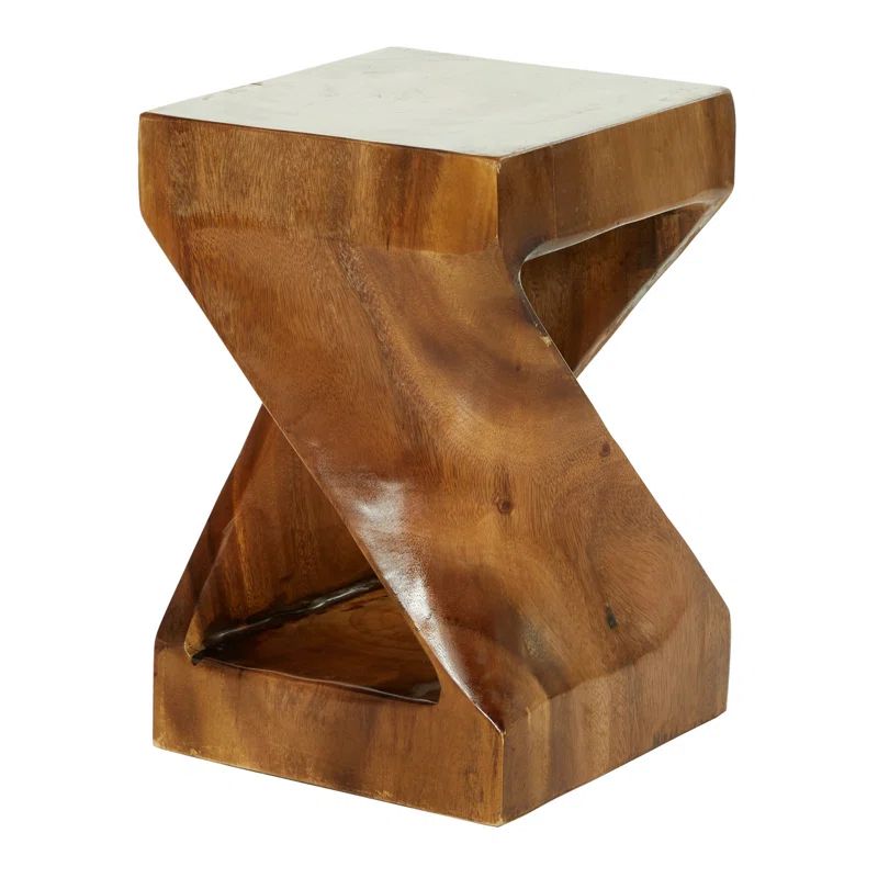 Vidrio 18'' Tall Solid Wood Solid End Table | Wayfair North America
