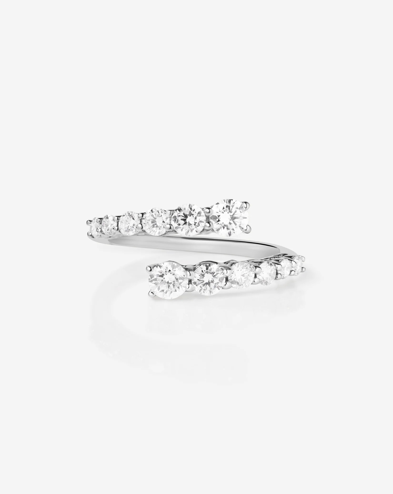 Graduated Diamond Wrap Ring | Ring Concierge