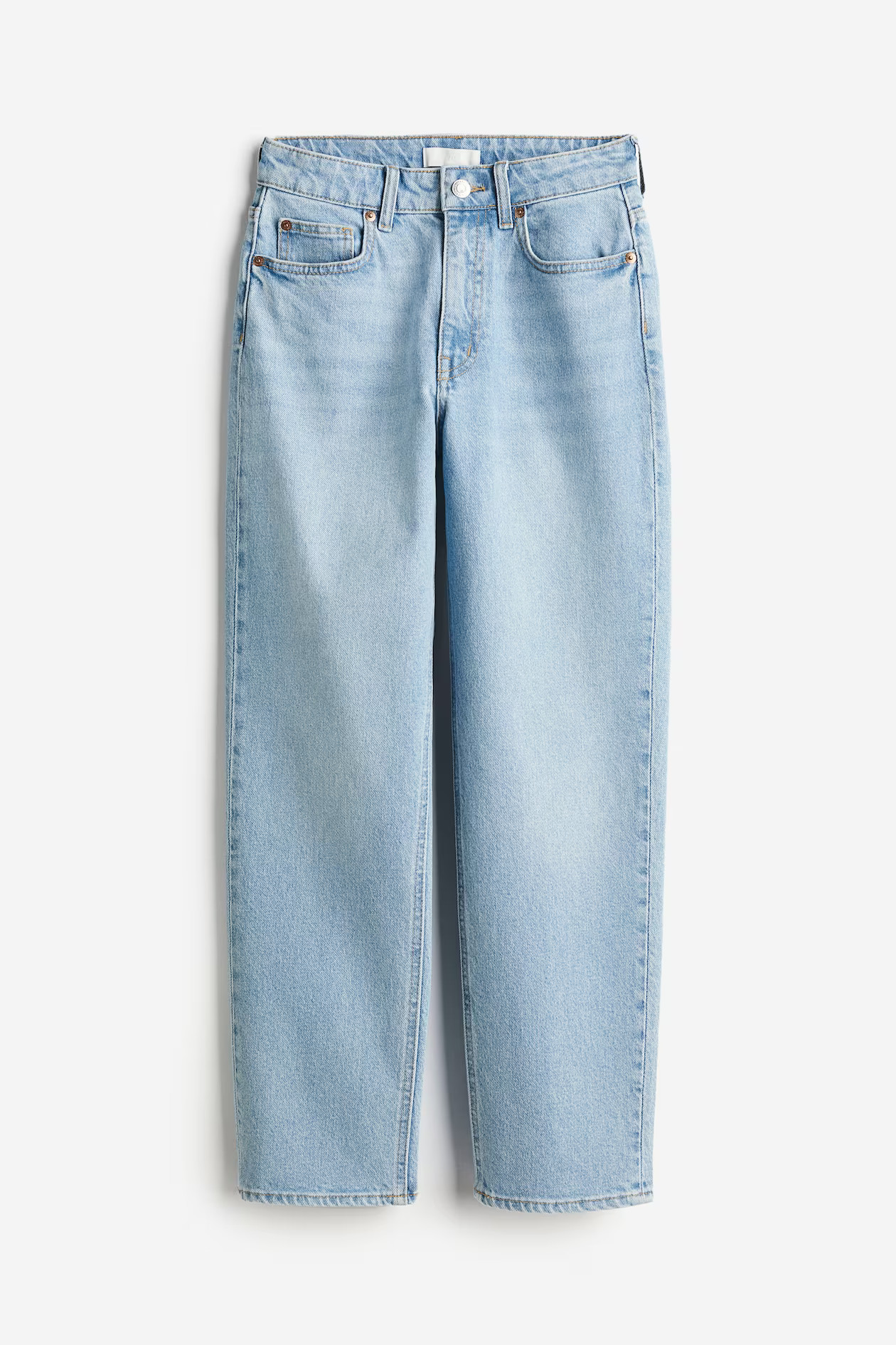 Slim Straight High Ankle Jeans | H&M (DE, AT, CH, NL, FI)