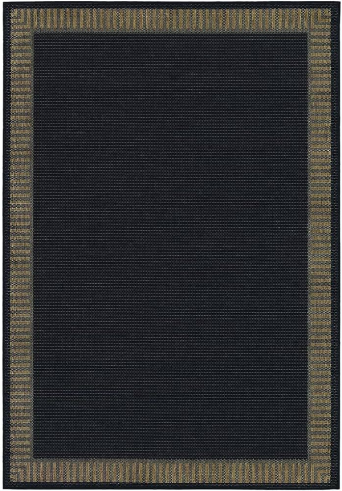 Couristan Recife Wicker Rug, 8'6" x 13', Stitch/Black/Cocoa | Amazon (US)