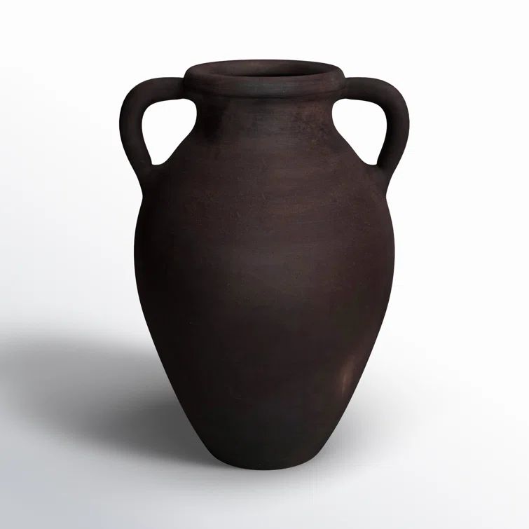 Terracotta, 13" Vase With Handles, AmphoraSee More by Birch Lane™Rated 3 out of 5 stars.3.0 1 R... | Wayfair North America